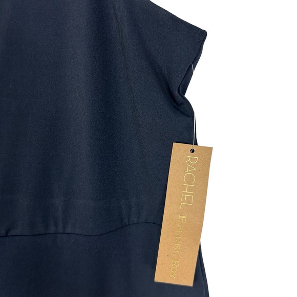 Rachel Rachel Roy Curvy Collection True Navy Sleeveless Dress 2XL - Picture 4 of 7
